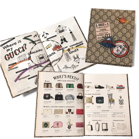 NWT GUCCI NOTEBOOK “My Gucci Book magazine” limited edition for Tokyo Japan - Picture 2 of 7